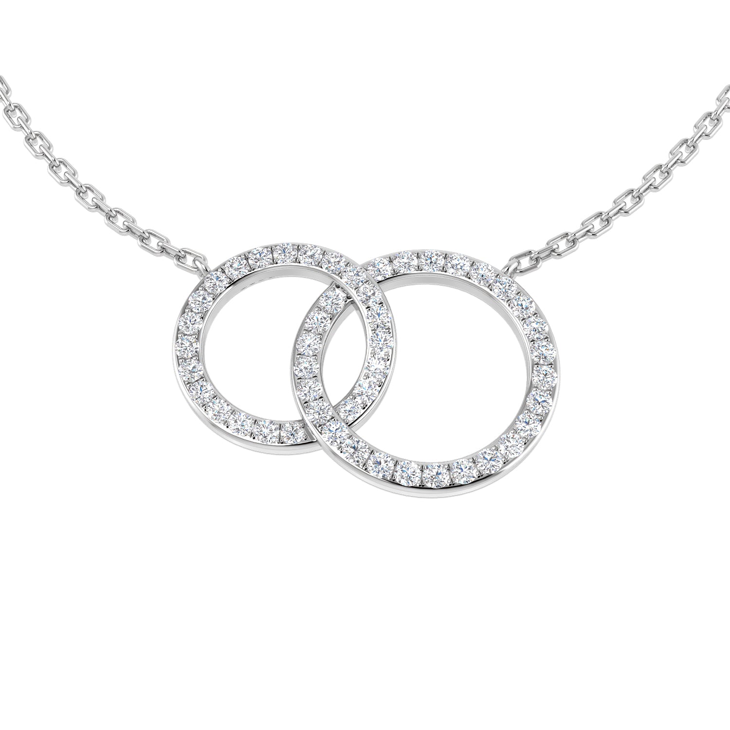 Round Diamond Necklace
