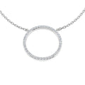 Round Diamond Necklace