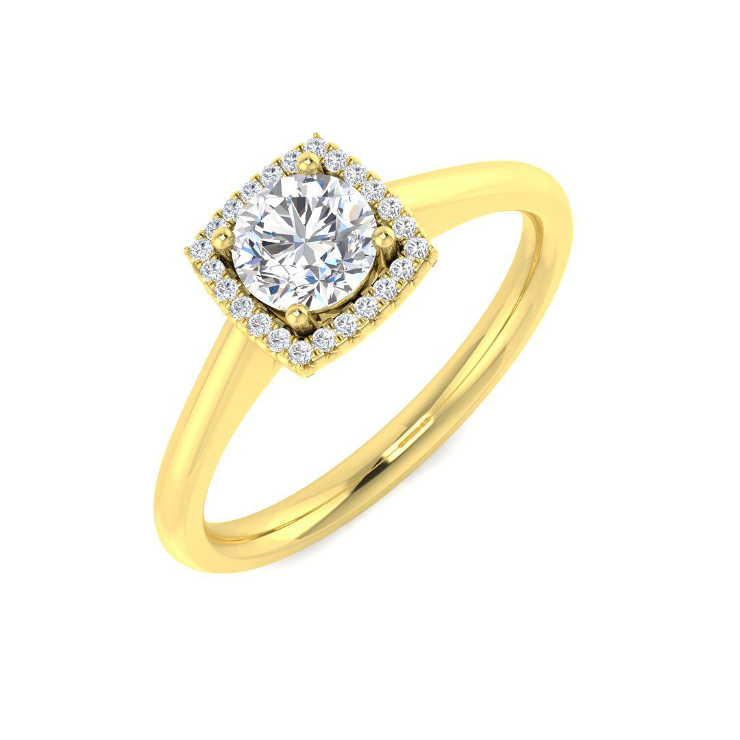 Round Diamond Ring