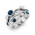 Round Gemstone Ring