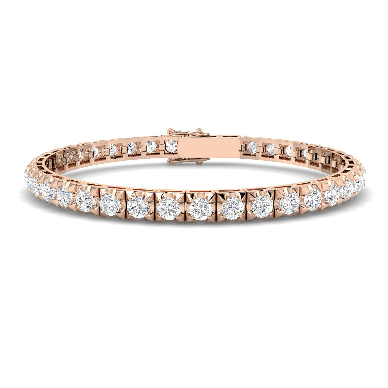 Round Diamond Bracelet
