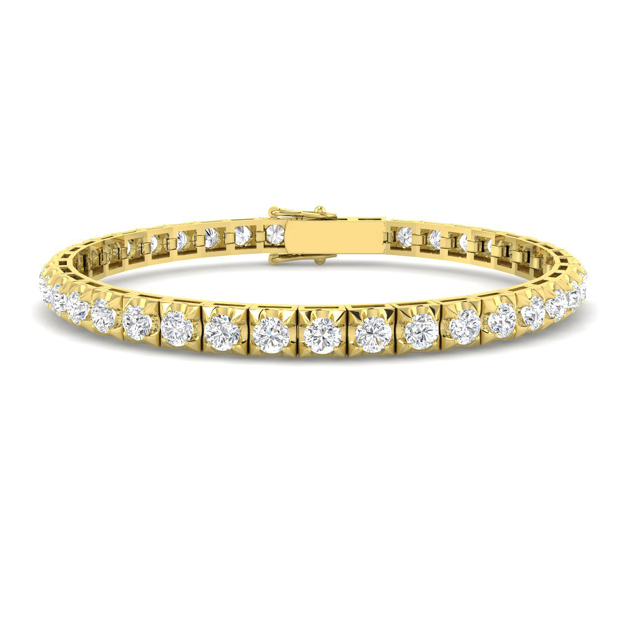 Round Diamond Bracelet