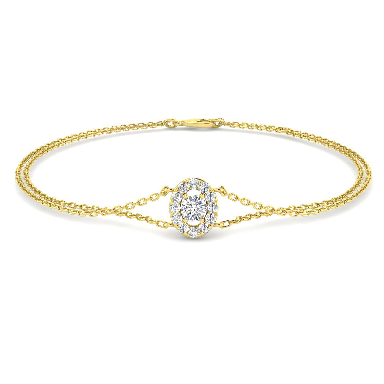 Round Diamond Bracelet