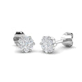 Round Diamond Earrings