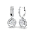 Round Diamond Earrings