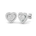 Round Diamond Earrings