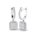 Round Diamond Earrings