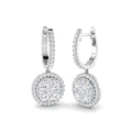Round Diamond Earrings