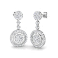 Round Diamond Earrings