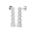 Round Diamond Earrings