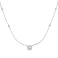Round Diamond Necklace