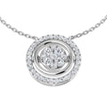 Round Diamond Necklace