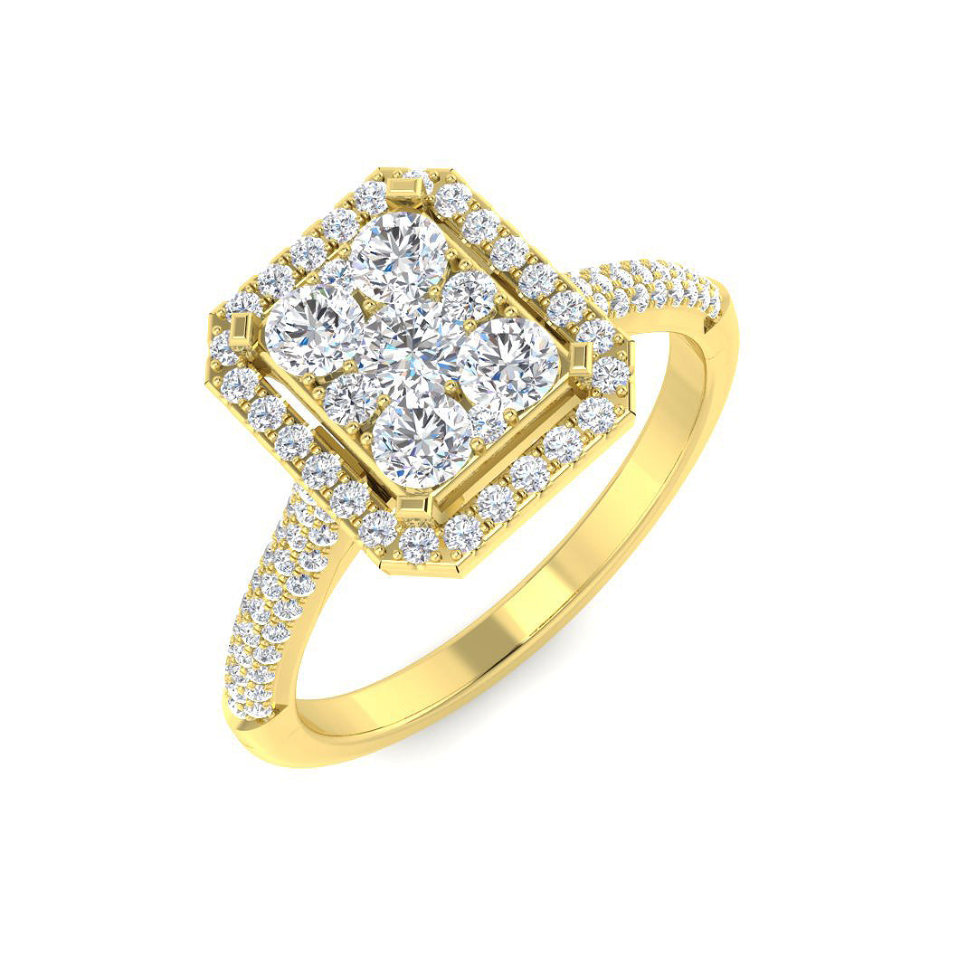 Round Diamond Ring
