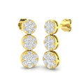 Round Diamond Earrings