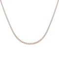 Round Diamond Necklace