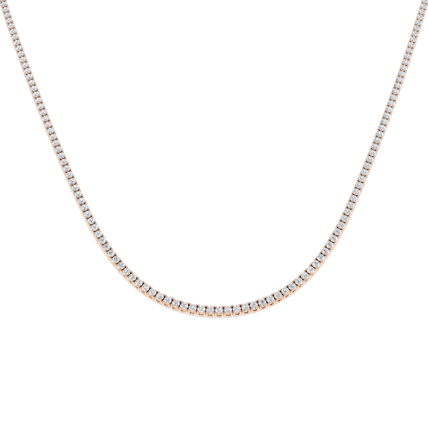 Round Diamond Necklace