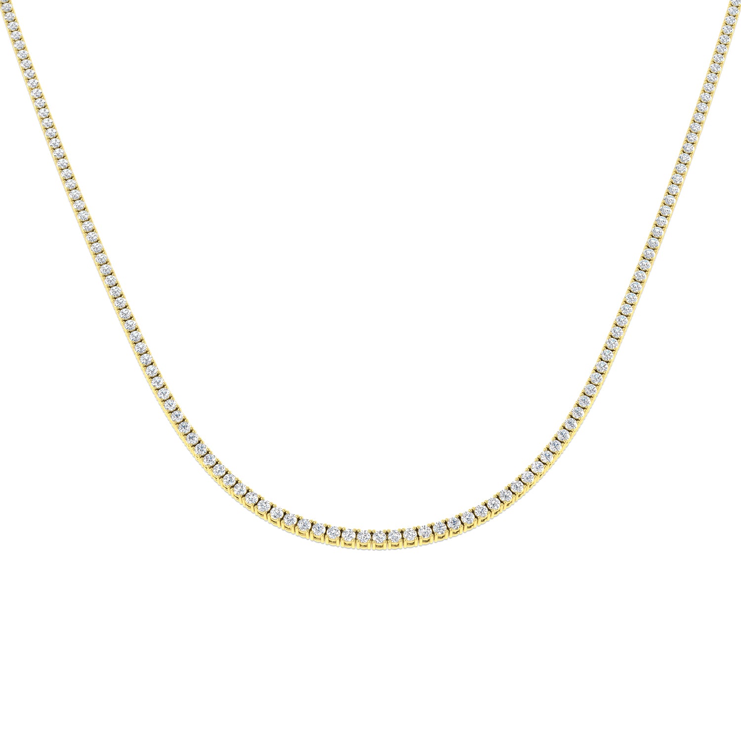 Round Diamond Necklace