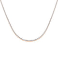 Round Diamond Necklace
