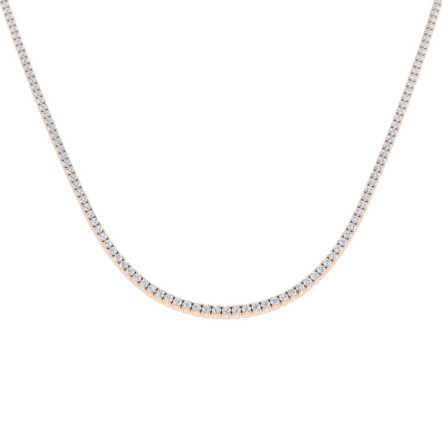 Round Diamond Necklace