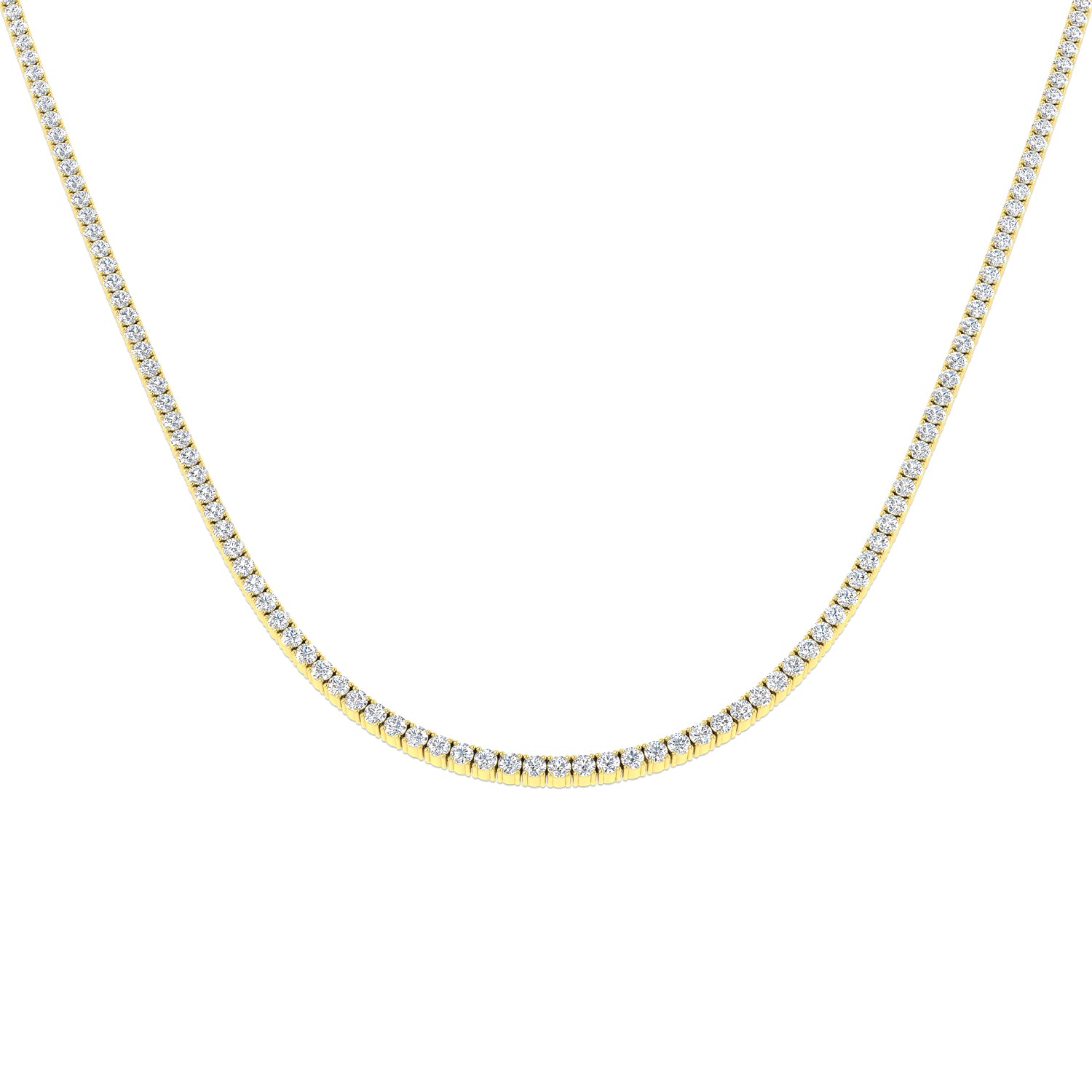 Round Diamond Necklace