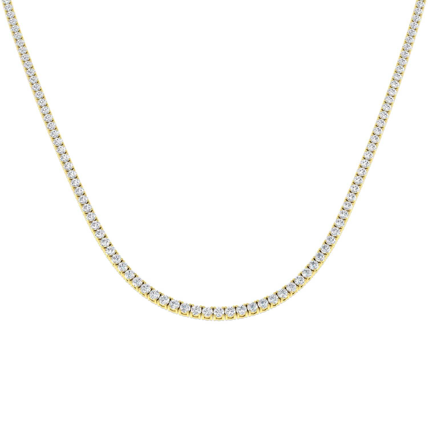 Round Diamond Necklace