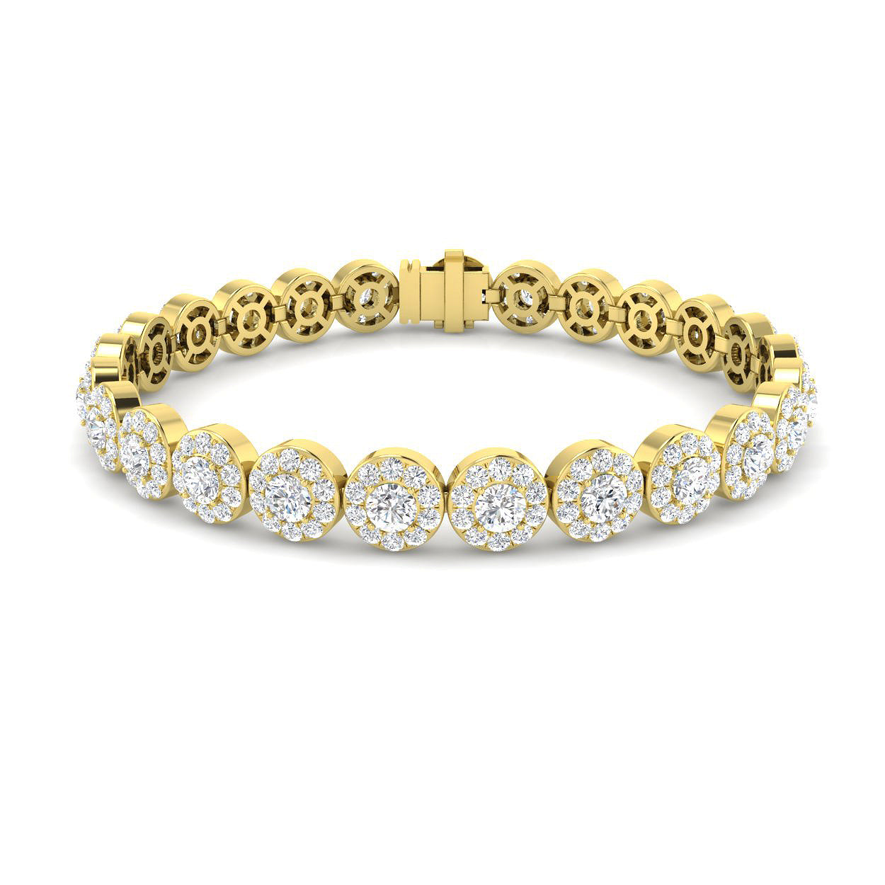 Round Diamond Bracelet