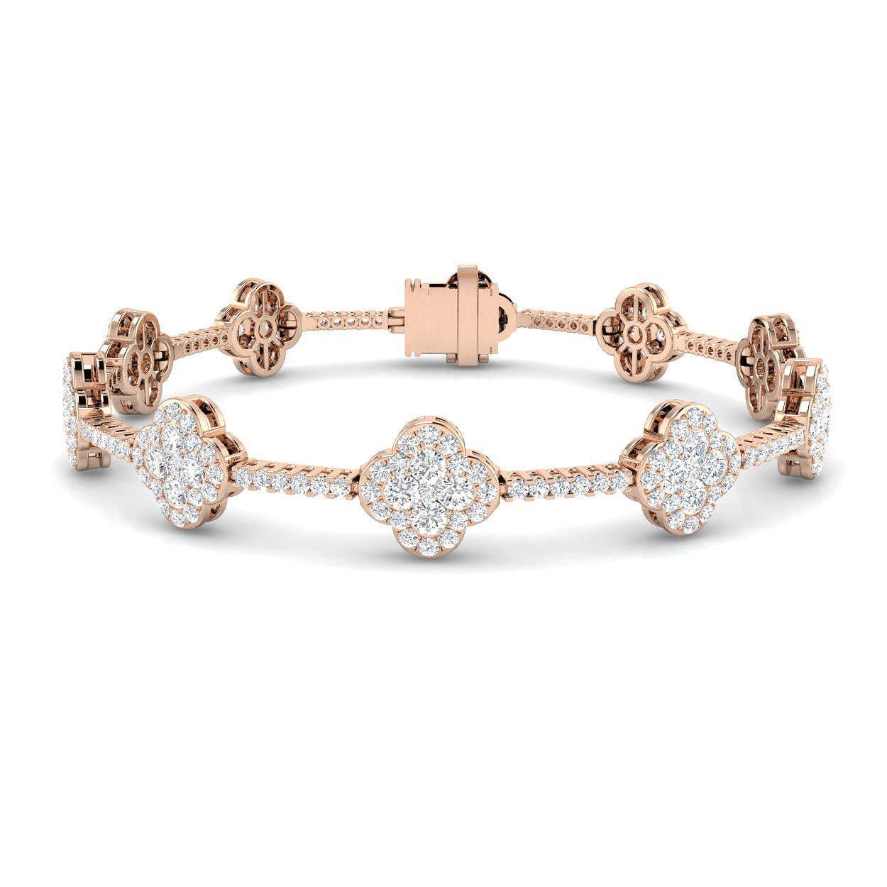Round Diamond Bracelet