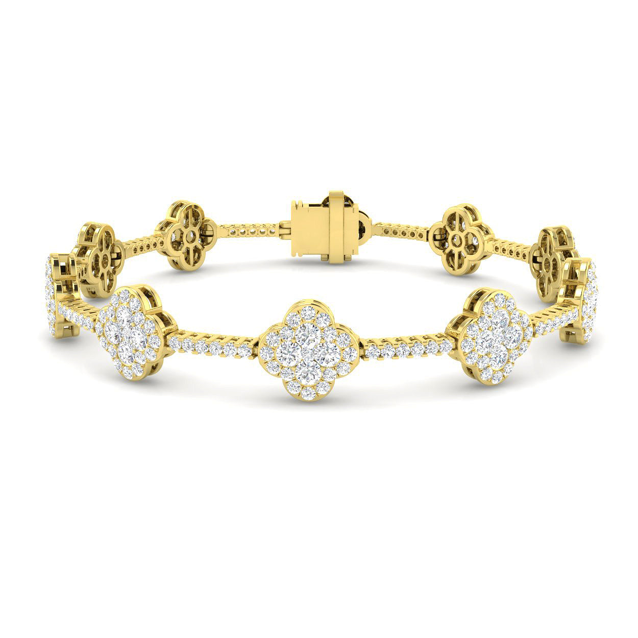 Round Diamond Bracelet