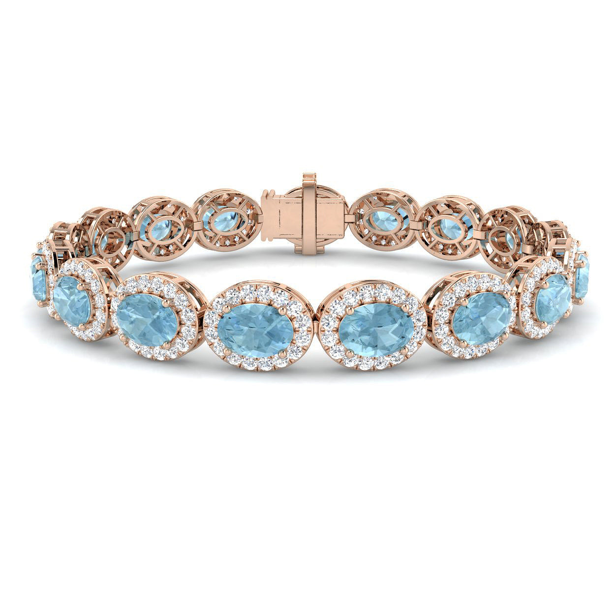 Oval Gemstone Bracelet