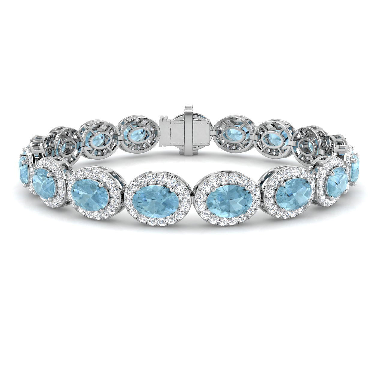 Oval Gemstone Bracelet