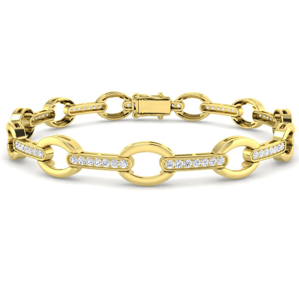 Round Diamond Bracelet
