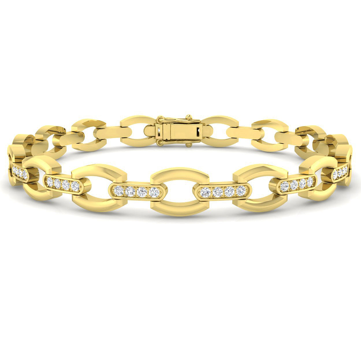Round Diamond Bracelet