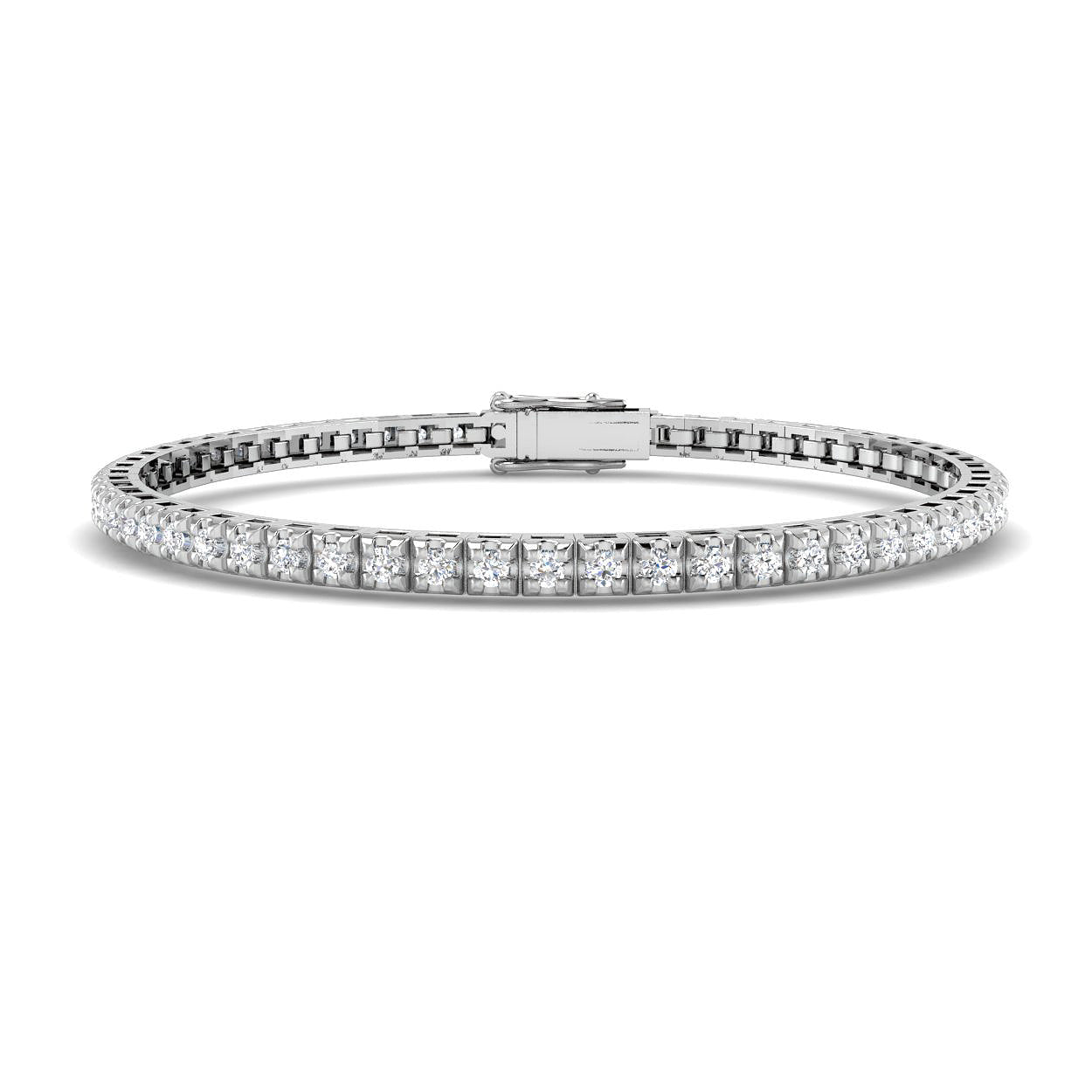 Round Diamond Bracelet