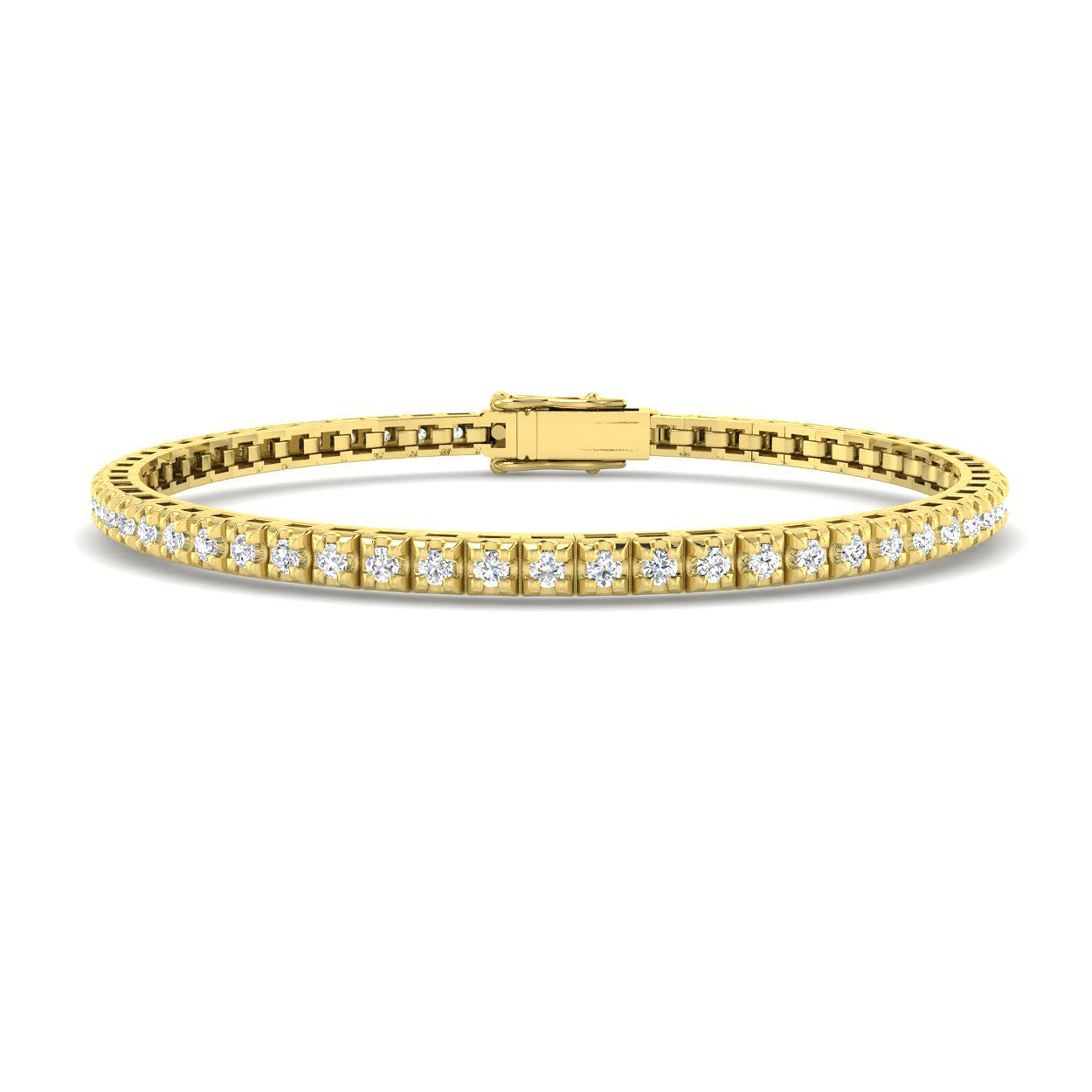 Round Diamond Bracelet