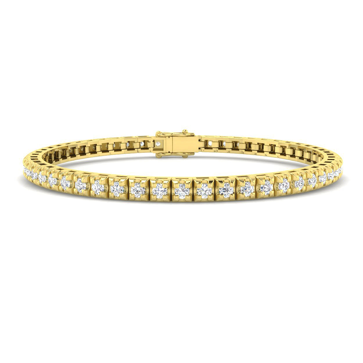 Round Diamond Bracelet
