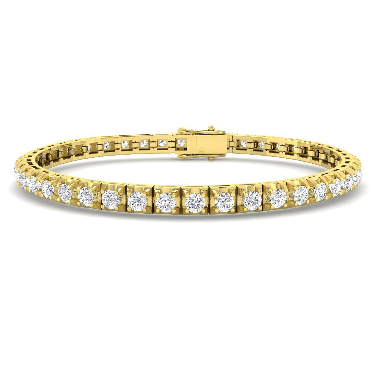 Round Diamond Bracelet