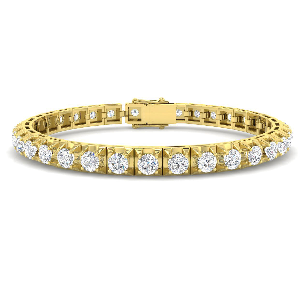 Round Diamond Bracelet
