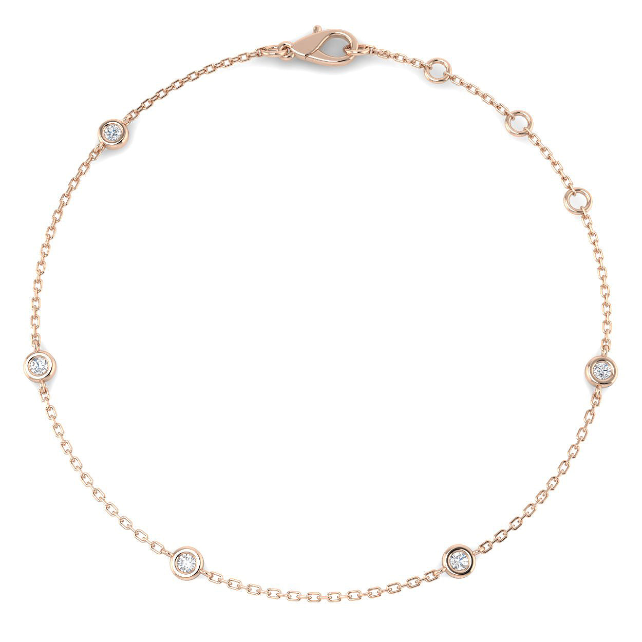 Round Diamond Bracelet