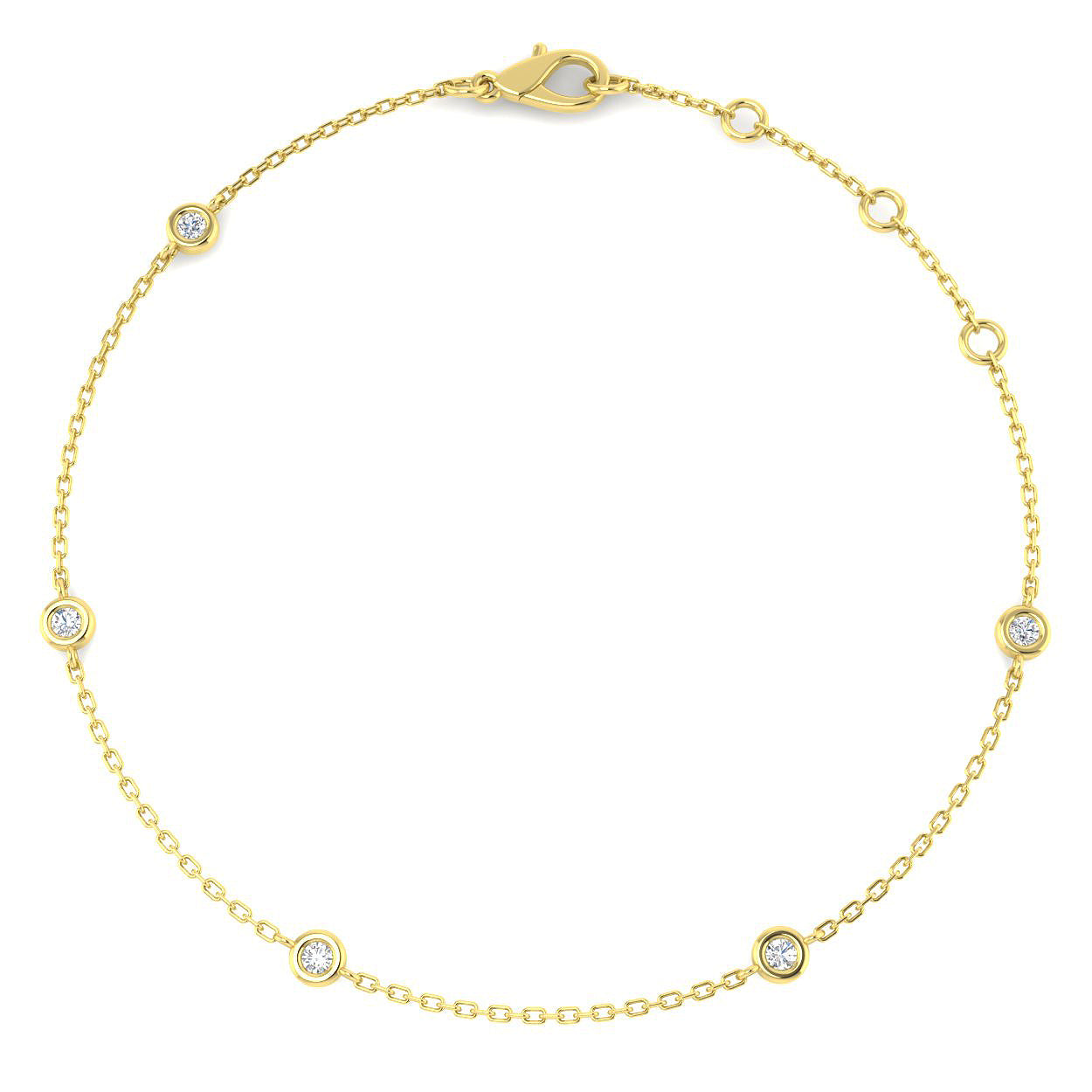 Round Diamond Bracelet