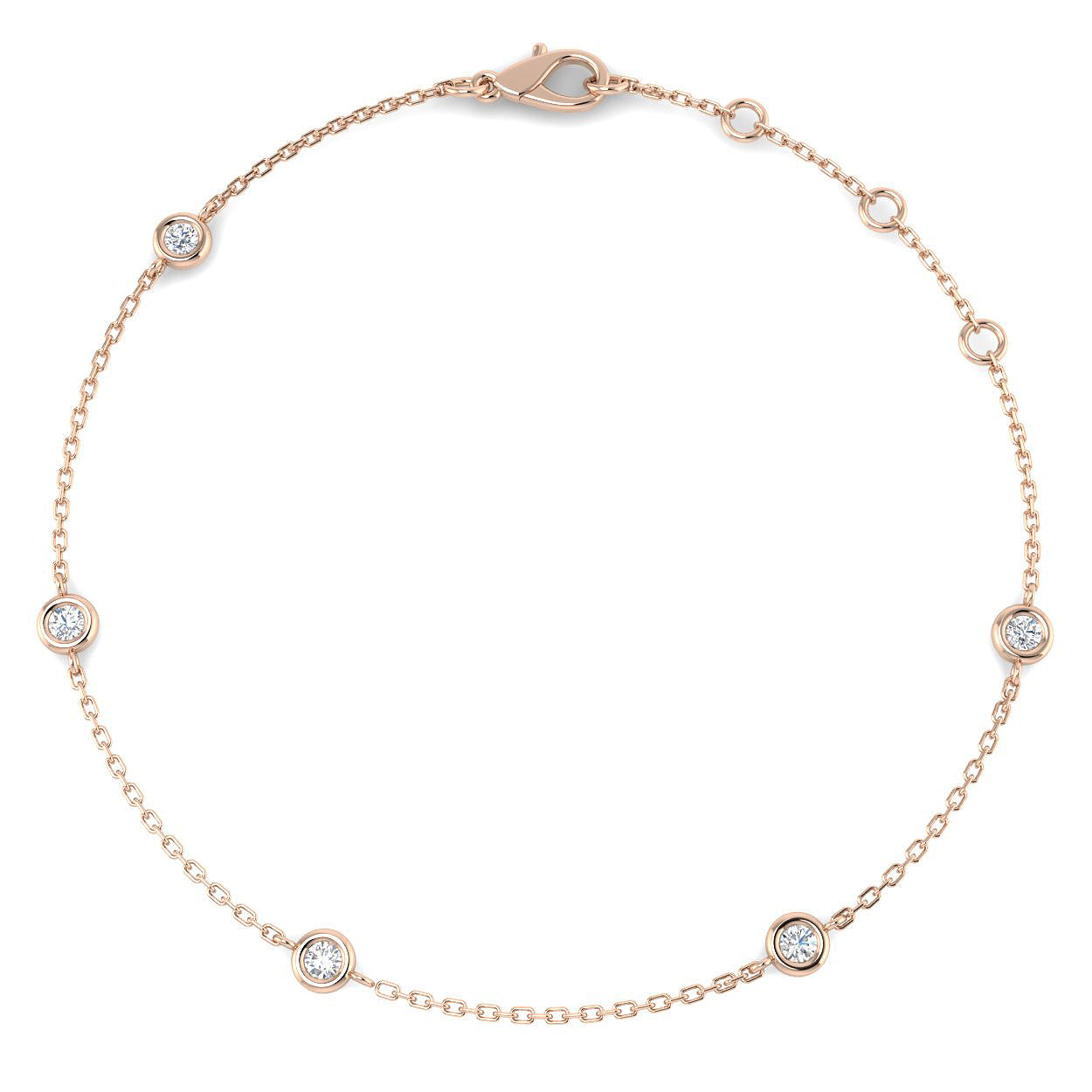 Round Diamond Bracelet