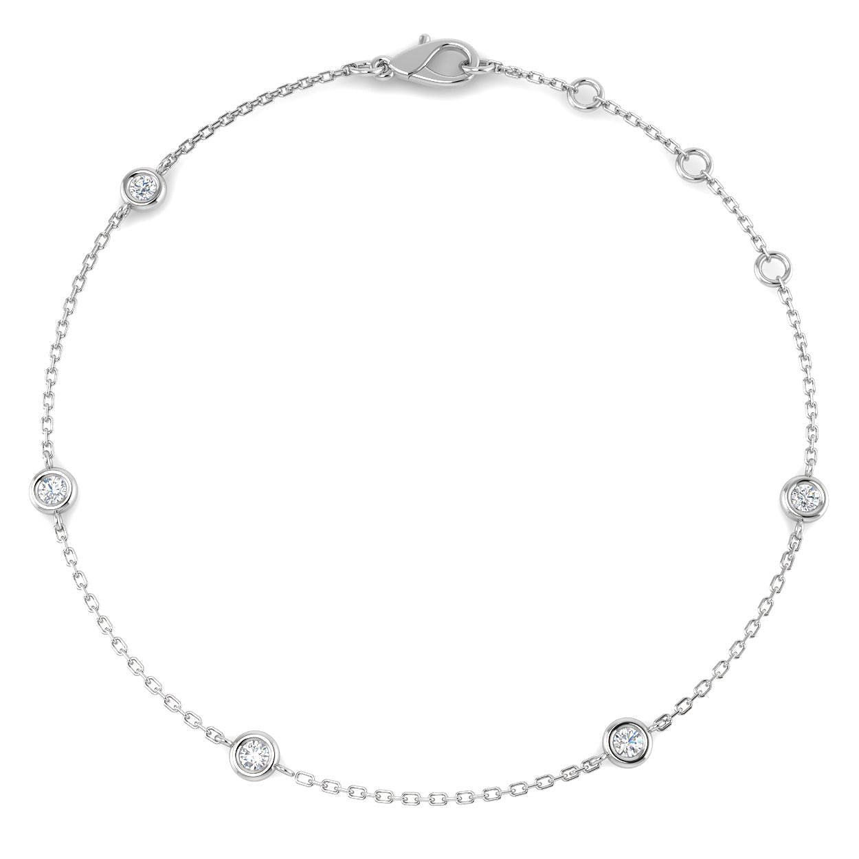 Round Diamond Bracelet