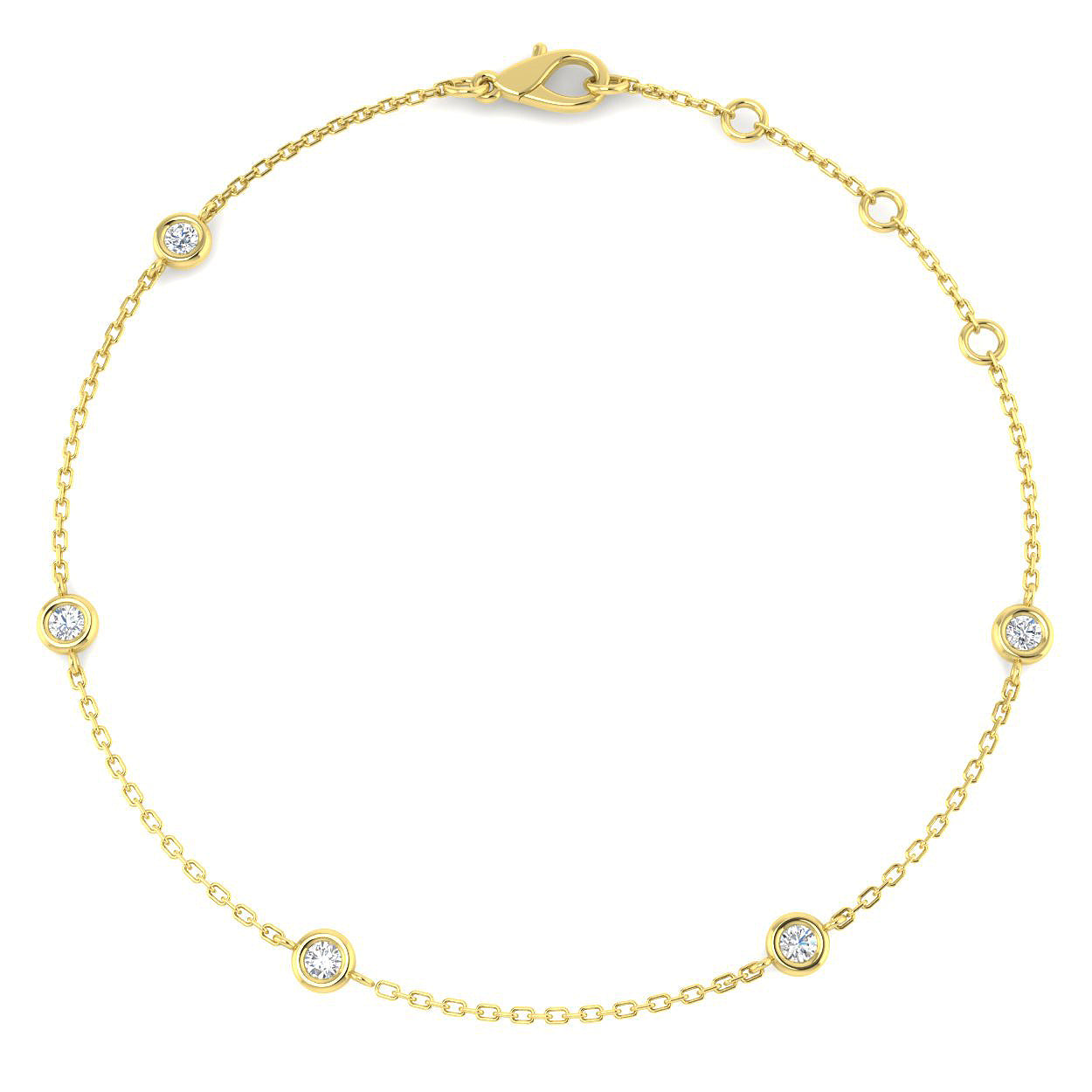 Round Diamond Bracelet