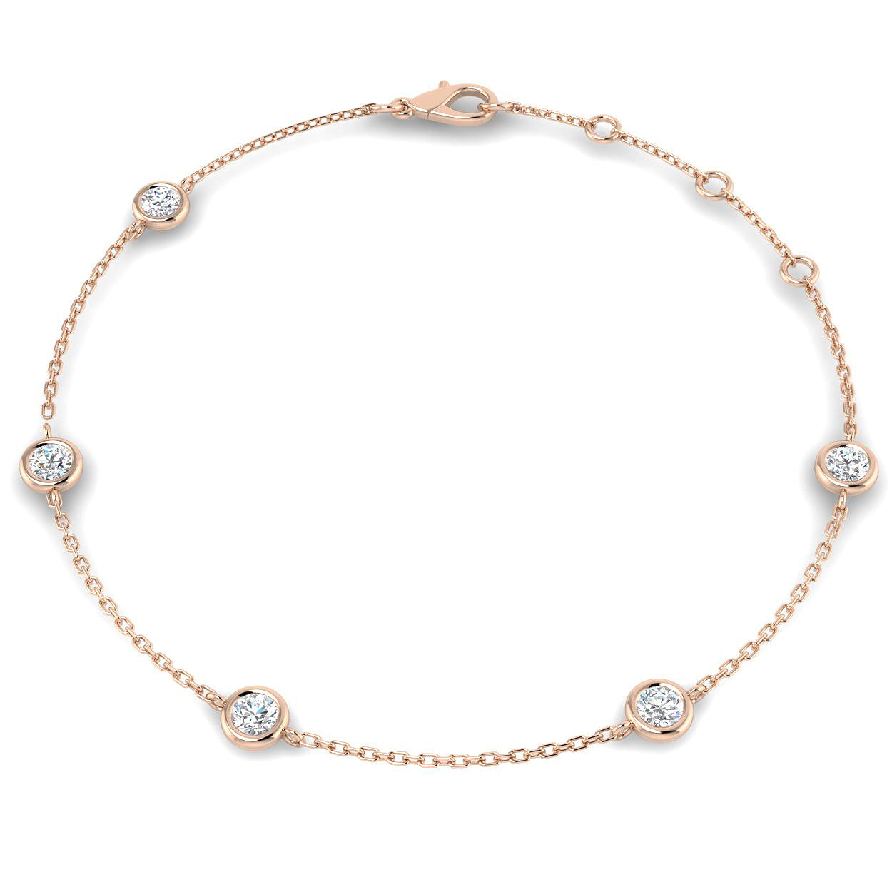Round Diamond Bracelet