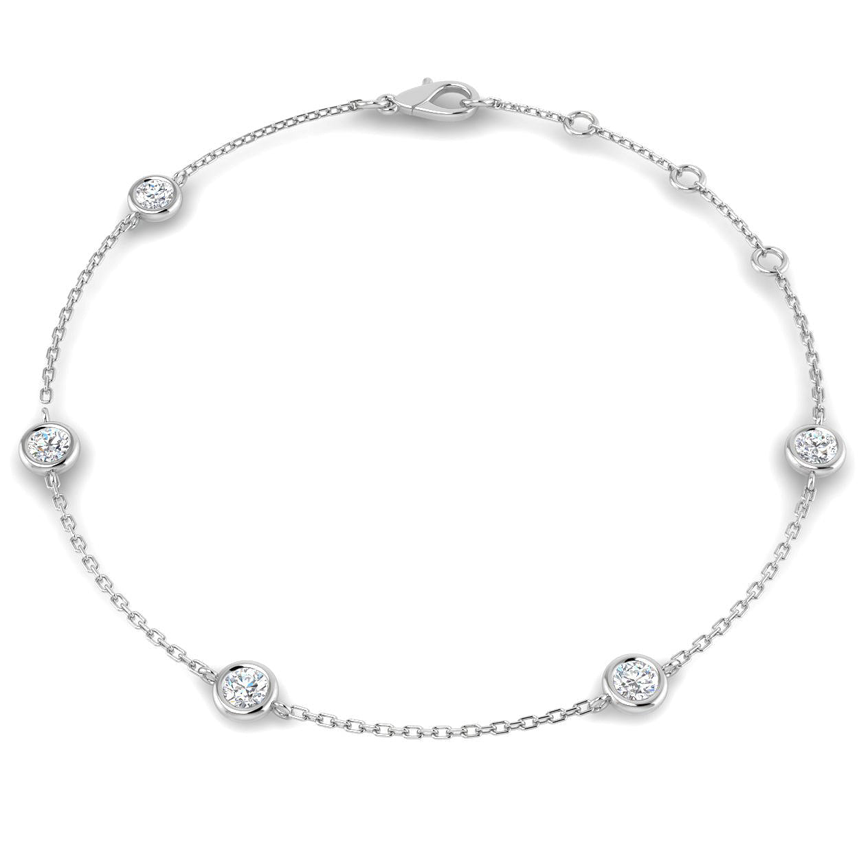 Round Diamond Bracelet