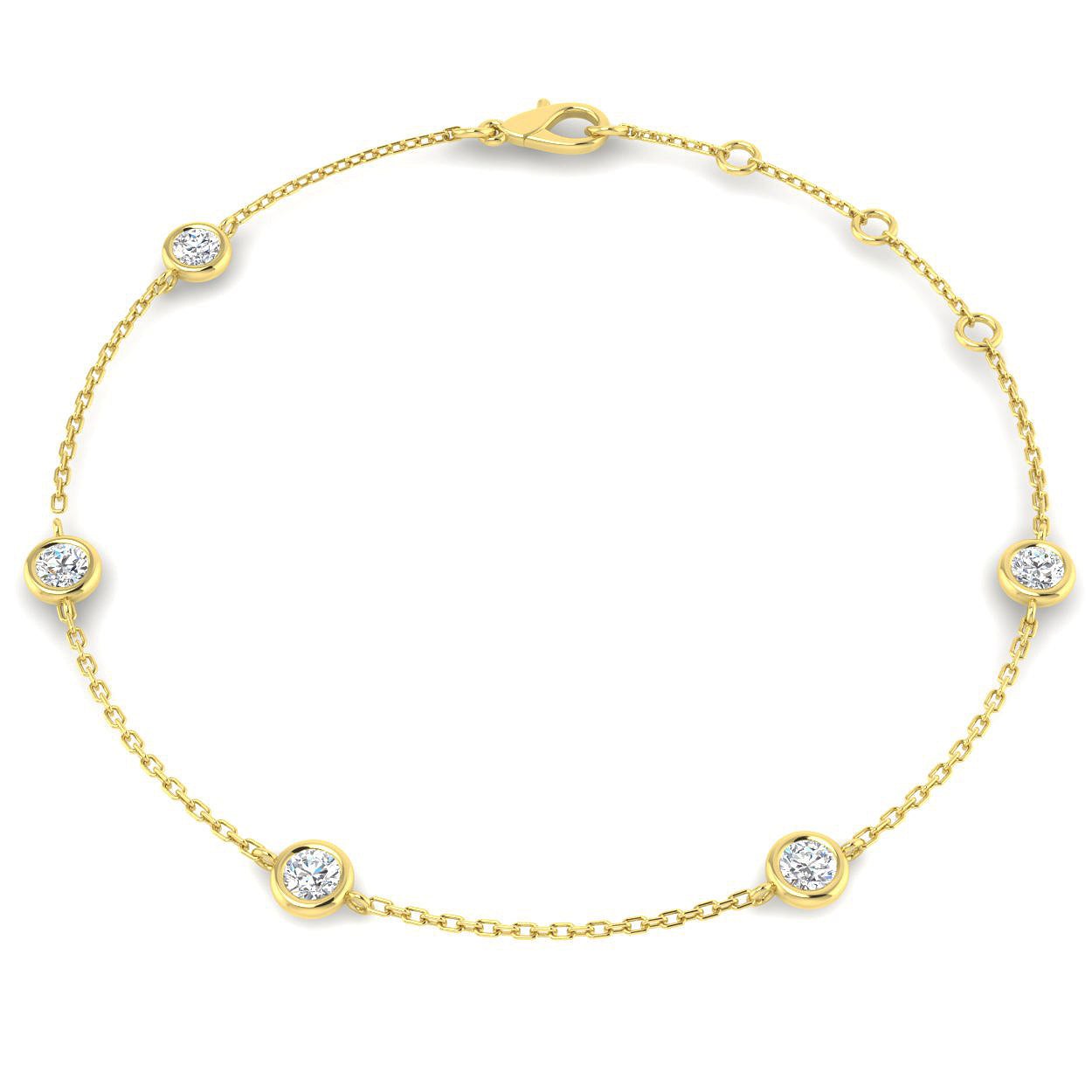 Round Diamond Bracelet
