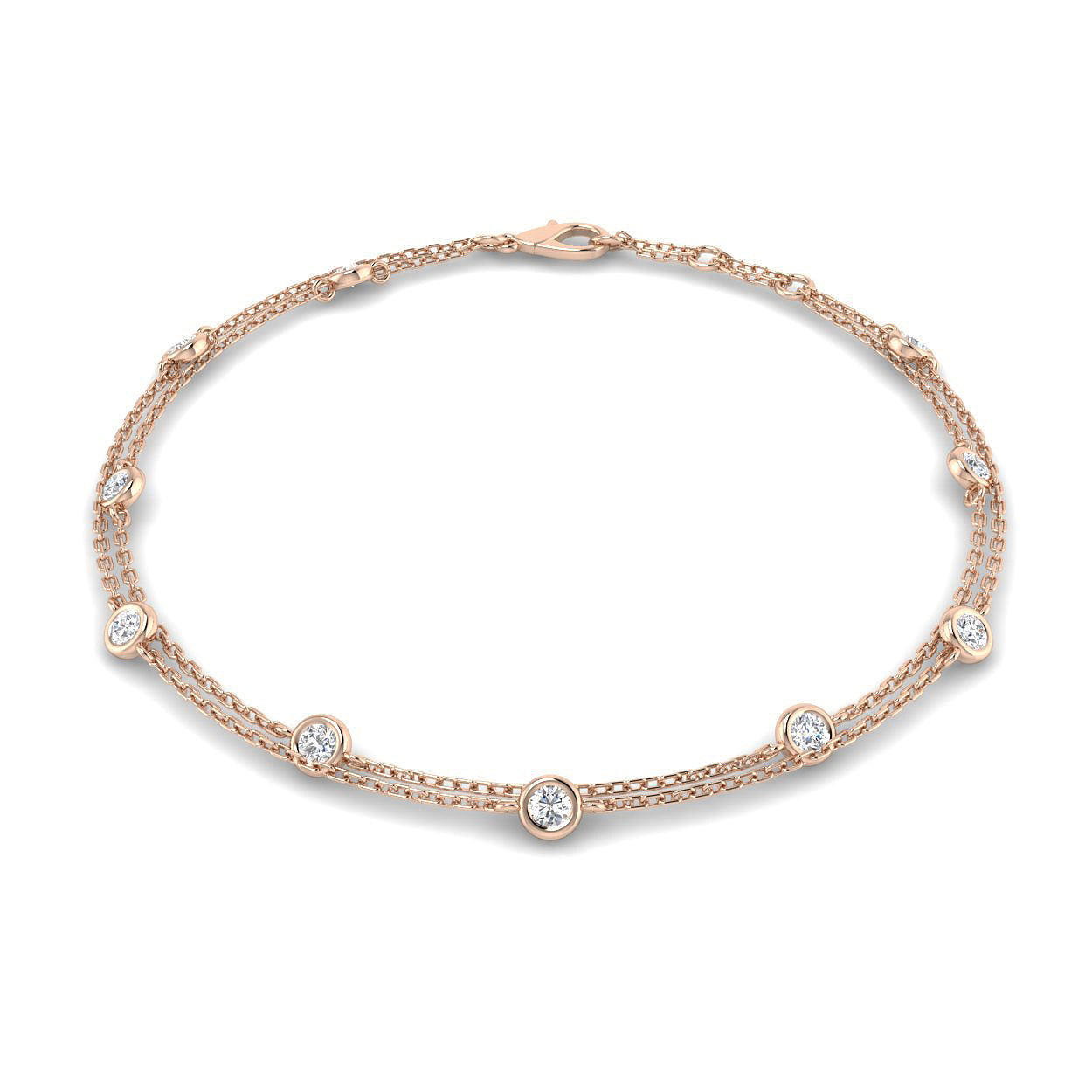 Round Diamond Bracelet