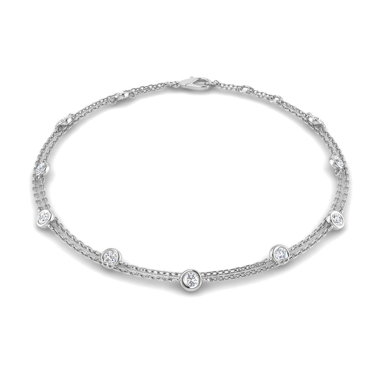 Round Diamond Bracelet