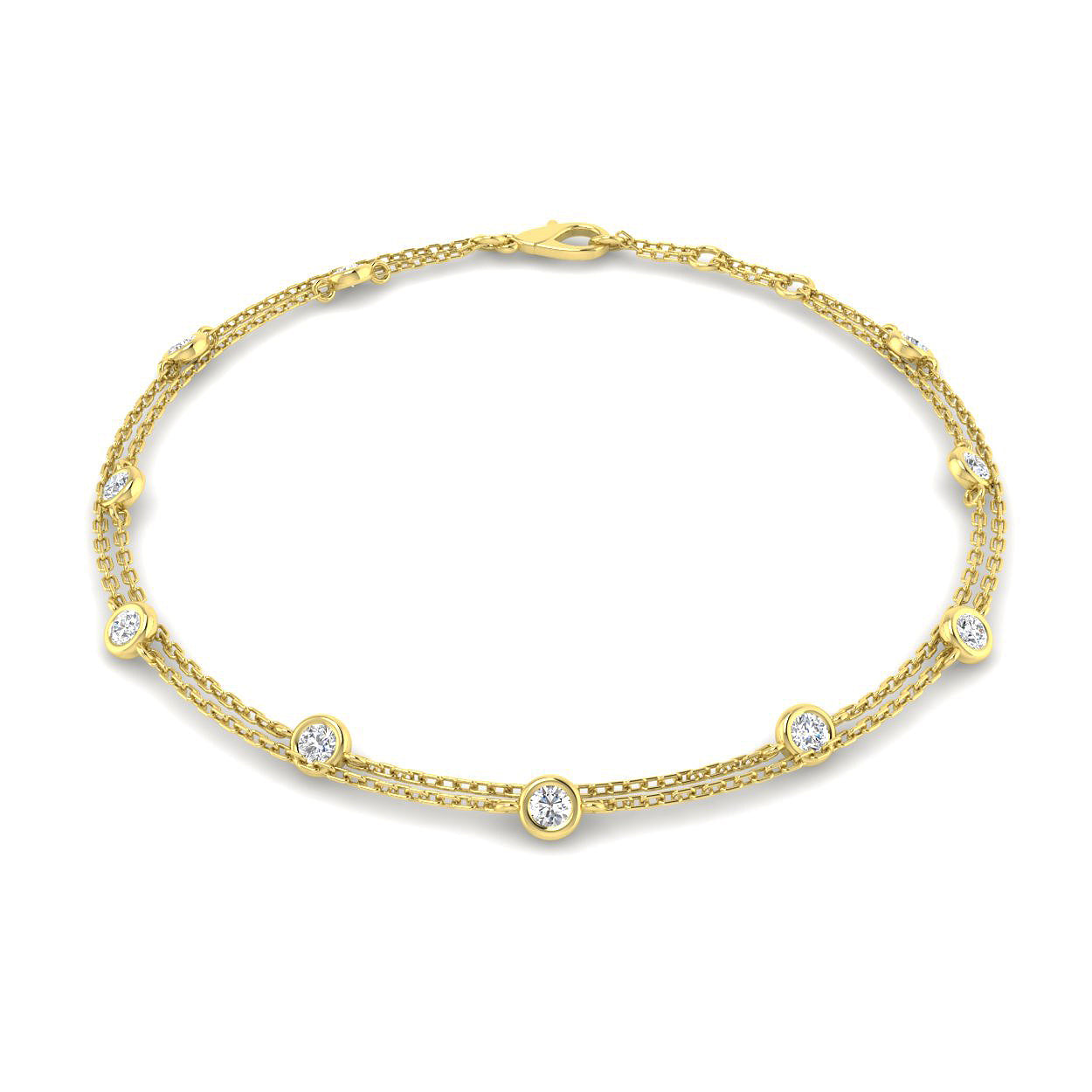 Round Diamond Bracelet