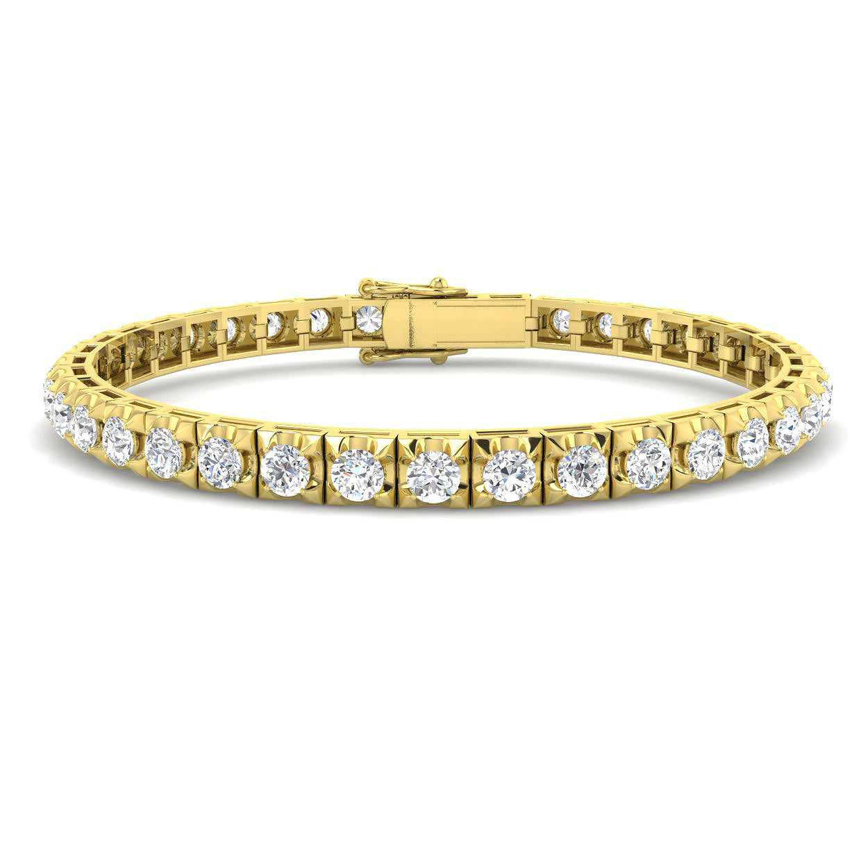 Round Diamond Bracelet