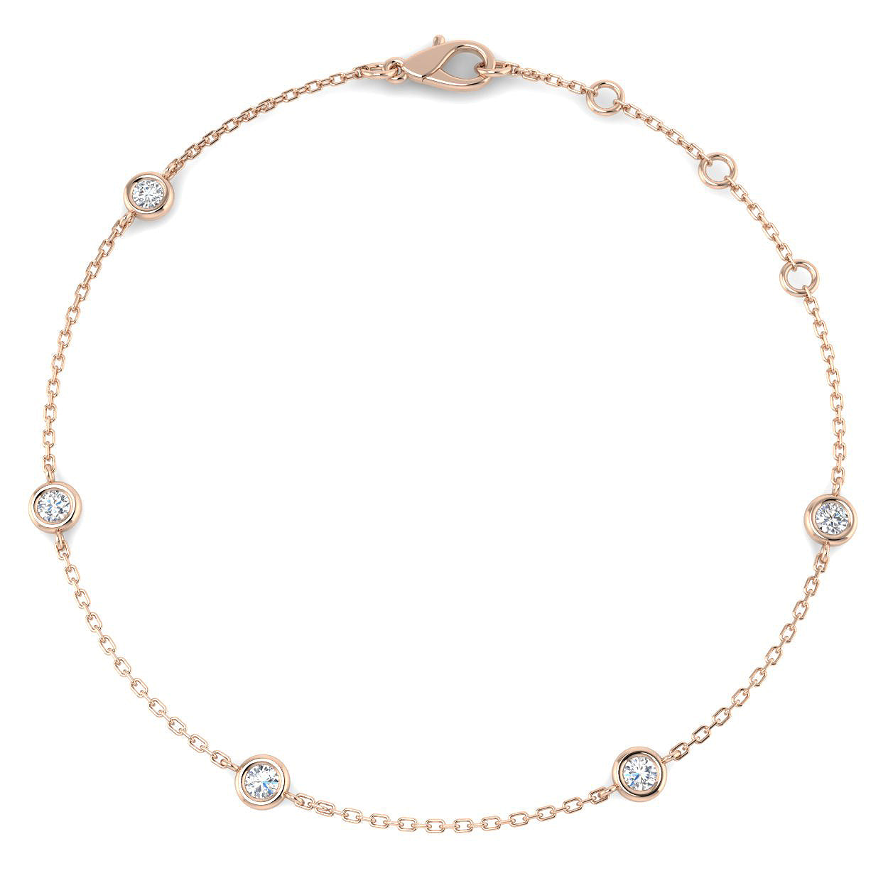 Round Diamond Bracelet